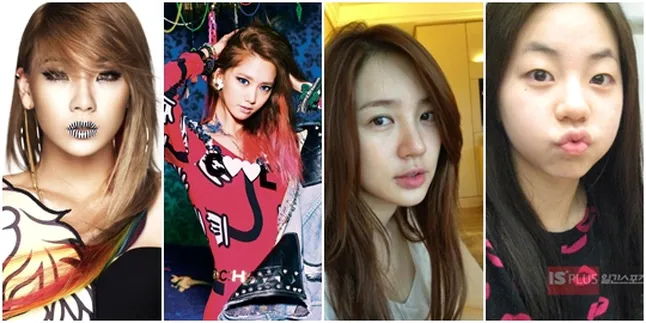 10 Foto Cewek Idol Korea Tanpa Make Up Paling Mengejutkan