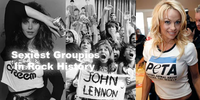 10 Grupies Seksi Paling Terkenal Dalam Sejarah Musik Rock