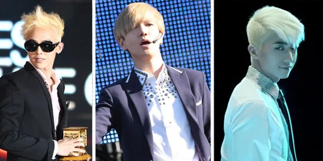 10 Idol Pria K-Pop Dengan Rambut Blonde, Keren Siapa?