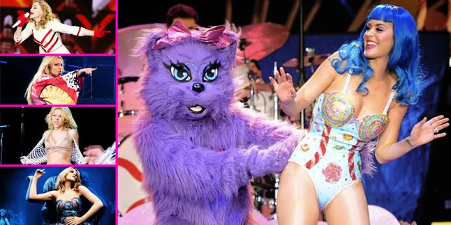 10 Popstar dan Aksinya Yang Populer