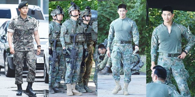 10 Pictures of Taecyeon 2PM Looking Handsome during Military Service Spread on the Internet, Male Fans Gather