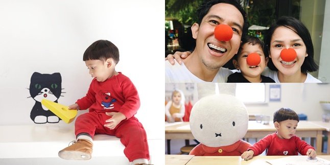 10 Adorable Photos of Andien's Son, Kawa, Who Has His Own Library - Just Became a Big Brother