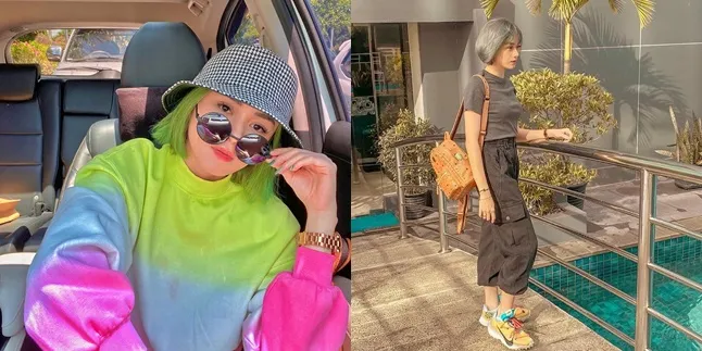 10 Potret Terbaru Dara The Virgin, Sering Ganti Warna Rambut - Cantik Bak Boneka Barbie
