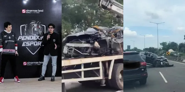 10 Potret Tim Pendekar eSports Milik Atta Halilintar Alami Kecelakaan di Jalan Tol - Mobil Pelatih dan Staf Manajemen Ringsek Tabrakan dengan Truk
