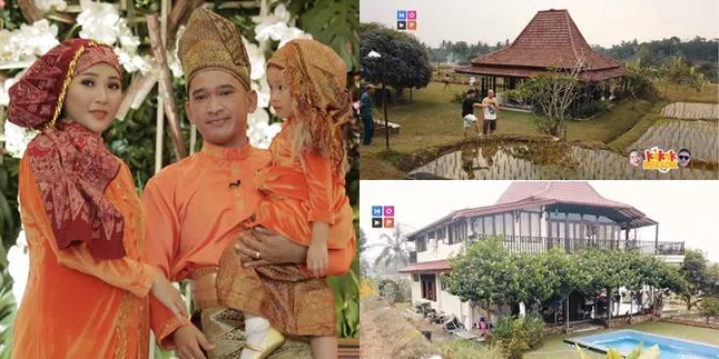 10 Potret Villa Ruben Onsu di Sukabumi, Mewah & Asri di Tengah Sawah