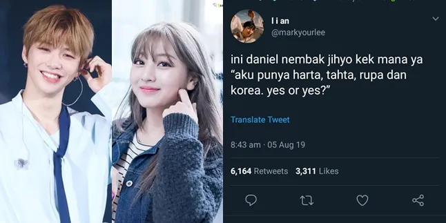 10 Reaksi Kocak Netizen Twiiter Saat Tahu Jihyo TWICE & Kang Daniel Pacaran