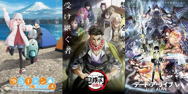 10 Rekomendasi Anime Spring Season 2024 untuk Kisah Lanjutan, dari YURU CAMP - KIMETSU NO YAIBA 10 Rekomendasi Anime Spring Season 2024 untuk Kisah Lanjutan, dari YURU CAMP - KIMETSU NO YAIBA