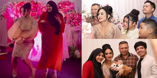 11 Photos of Krisdayanti's 47th Birthday Celebration, Beautiful Grammi Having Fun Dancing with Aurel Hermansyah - The Presence of Her Grandchild is the Best Gift