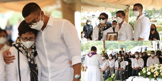11 Photos of Maura Magnalia's Funeral Atmosphere, Accompanied by the Tears of Family - Nurul Arifin Trying to Stay Strong After the Departure of Beloved Daughter