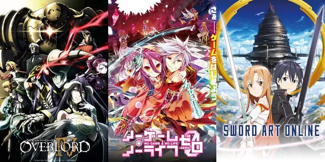 12 Anime Bertema Game Online yang Seru Banget, Para Gamer Wajib Nonton!