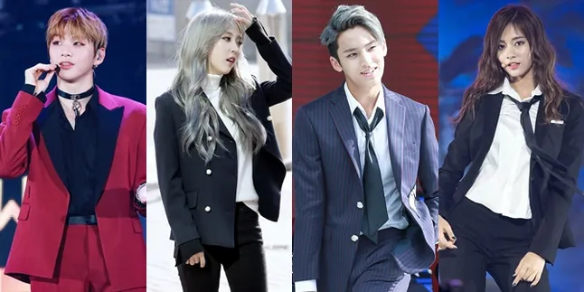 12 K-Pop Idol Cowok & Cewek Ini Tampil Semakin Kece Saat Memakai Setelan Jas