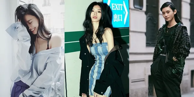 12 Potret Cantik Ming Xi, Model Victoria's Secret yang Dilamar Anak Miliuner China