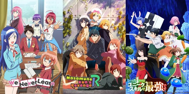 12 Best New Harem Anime Recommendations that Must Be Watched! Have Exciting and Absurd Love Stories
