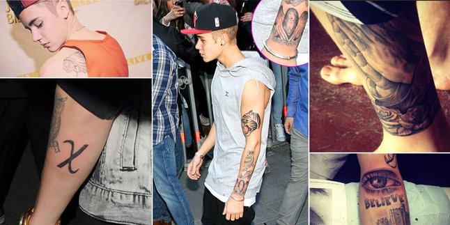 13 Tato Justin Bieber dan Maknanya