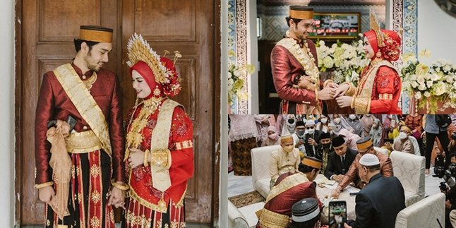 14 Portraits of Achmad Megantara's Wedding, Star of the Soap Opera 'DEWI RINDU', Held with Strong Bugis Customs - His Wife's Age Becomes the Highlight