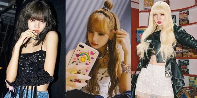 16 Gaya Rambut Berbeda Lisa BLACKPINK yang Selalu Dihiasi Poni Depan!