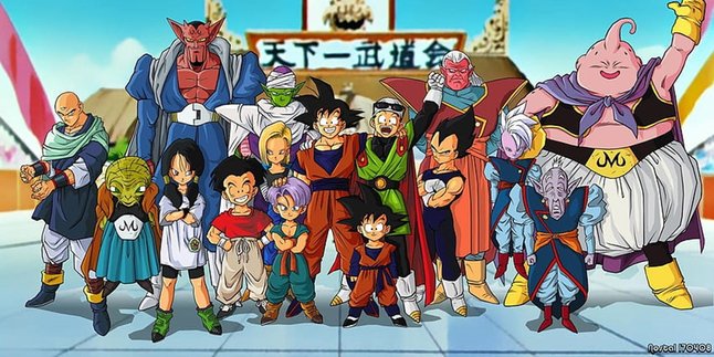 19 List of Main Characters in Anime DRAGON BALL Z, Complete with Character Explanations and Strengths