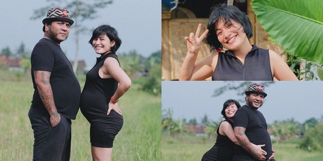 2 Years of Polygamy, 8 Portraits of Shara Sulthana, Erix Soekamti's Second Wife, Pregnant with First Child - Beautifully Showing Off Baby Bump