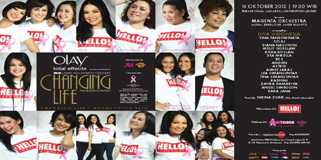 20 Diva di Hello! Loves You Charity Concert Bakal Cetak Sejarah