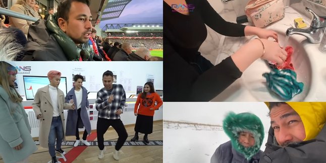 20 Unique Moments During Raffi Ahmad and Nagita Slavina's World Tour, From Washing Underwear in the Sink to Teaching NCT Dream to Dance Bang Jali