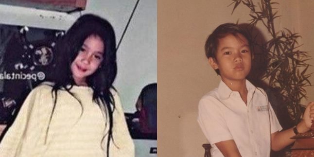 20 Old Photos of Celebrities When They Were Still in Elementary School, Some Already Glowing from Childhood - Luna Maya Stands Out for Being the Tallest