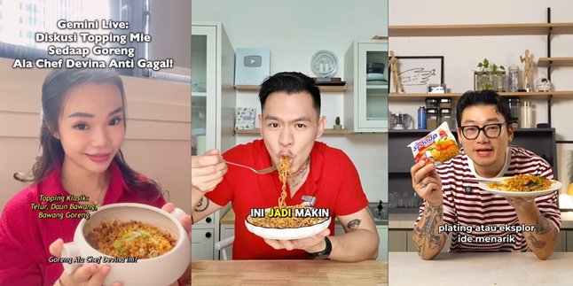 These 3 MasterChef Winners Recook Mie Sedap Goreng in Collaboration with Chef Devina!