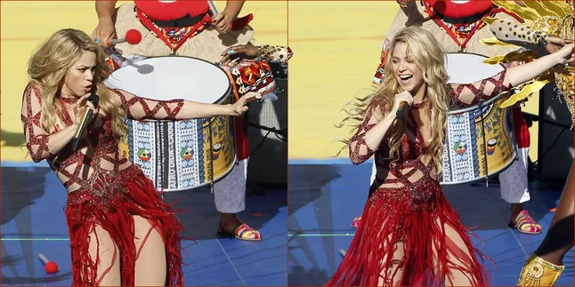 3 Penampilan Seksi Shakira di Penutupan Piala Dunia, Suka Mana?