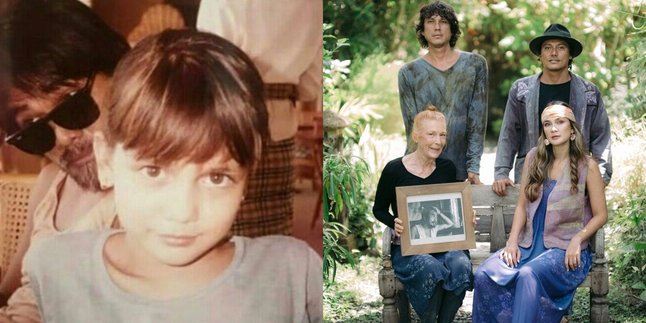 3 Portraits of Luna Maya's Father Who Turns Out to Have a Charming Face, with an Eccentric Style Unique to Artists