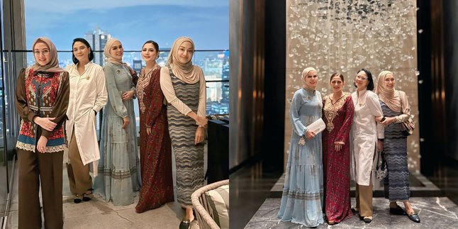 4 Photos of Cut Keke Breaking Fast with Besties, Including Dina Lorenza and Dian Nitami