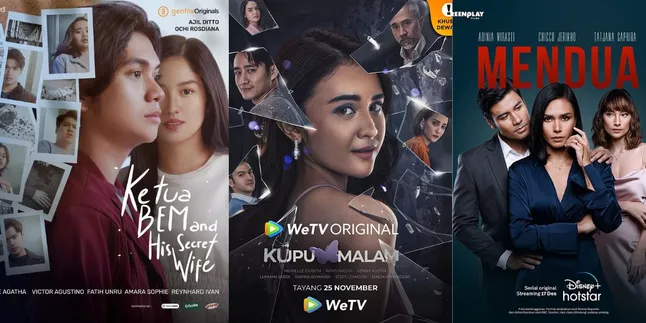 4 Web Series Indonesia Terbaru yang Wajib Ditonton untuk Mengisi Waktu Luang, ‘MENDUA’ hingga ‘KUPU-KUPU MALAM’ 4 Web Series Indonesia Terbaru yang Wajib Ditonton untuk Mengisi Waktu Luang, ‘MENDUA’ hingga ‘KUPU-KUPU MALAM’