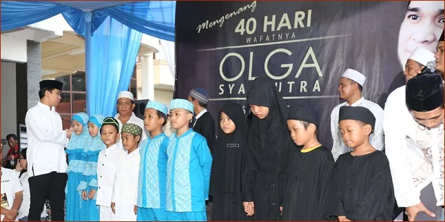 40 Harian Olga, Keluarga Habiskan 1350 Kupon Sembako 40 Harian Olga, Keluarga Habiskan 1350 Kupon Sembako