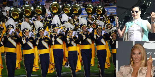5 Aksi Marching Band Membawakan Hits Musisi Dunia