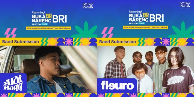 5 Bands Nominated to Perform at KapanLagi Buka Bareng BRI Festival 2025, Help Vote for Your Idol to Win!