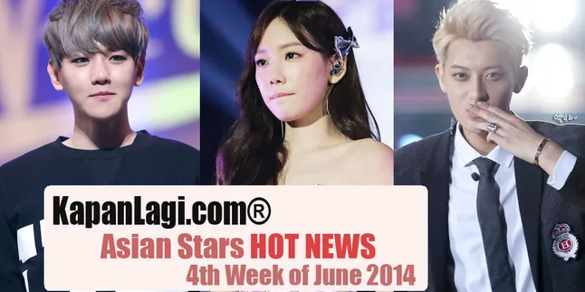 5 Berita Terpopuler Asian Stars Minggu Keempat Juni, Ada Siapa? 5 Berita Terpopuler Asian Stars Minggu Keempat Juni, Ada Siapa?