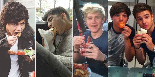 5 Makanan Favorit One Direction Saat Tur