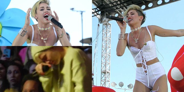 5 Momen Miley Cyrus Menangis di Atas Panggung, Mengharukan!