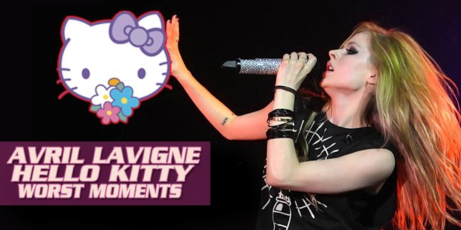 5 Momen Terburuk Avril Lavigne di Klip 'Hello Kitty'