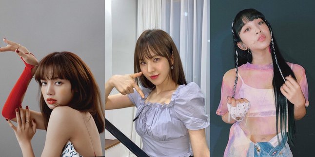 These 5 Korean Girl Group Members Have Unique Hair Bangs! From Dita Karang to Lisa BLACKPINK!