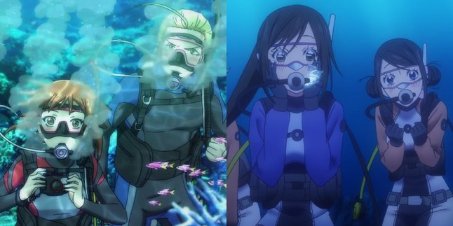 5 Recommendations for Exciting Diving Anime, Full of Underwater Adventures - Can Provide Healing