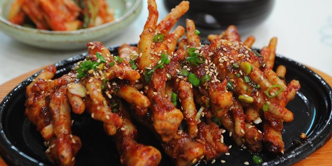 5 Easy and Practical Korean Dakbal Recipes, Perfect as a Spicy Snack to Tempt Your Taste Buds