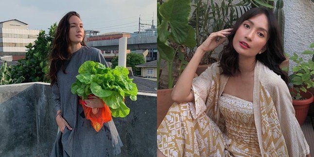 6 Beautiful Artists Who Enjoy Gardening During the Pandemic, Nadine Chandrawinata - Artika Sari Devi