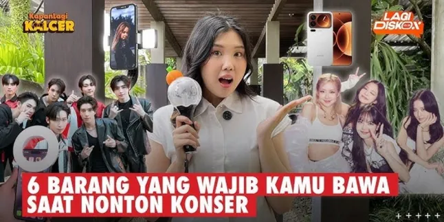 6 Essential Items You Must Bring When Attending a Concert - Harbolnas 11.11 Edition