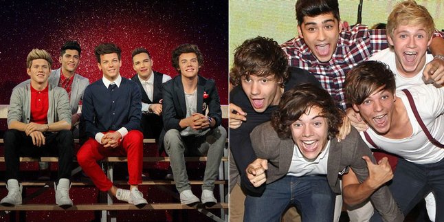 6 Foto Wujud One Direction Dari Lilin, Ganteng Atau Tidak?