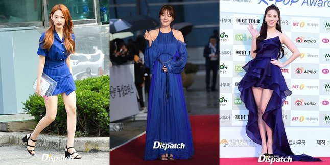 6 K-POP Idols Who Look Stunning in Blue Outfits, Graceful Like a Queen