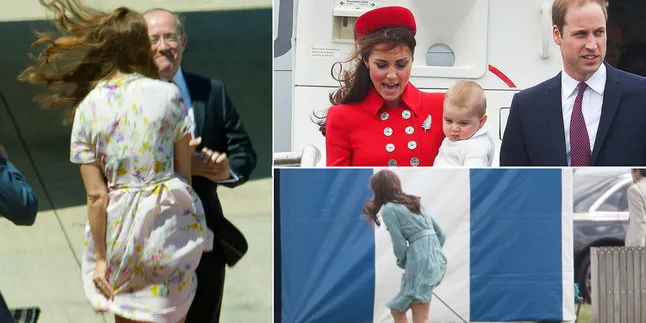 6 Insiden 'Rok Terbang' Yang Dialami Kate Middleton, Memalukan! 6 Insiden 'Rok Terbang' Yang Dialami Kate Middleton, Memalukan!