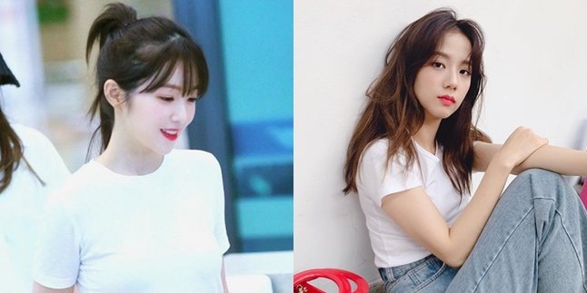 6 Female K-Pop Idols Look Super Cool Just by Wearing Ordinary White Shirts, From Irene Red Velvet to Jisoo BLACKPINK!