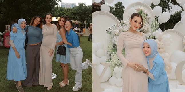 6 Photos of Aurel Hemansyah at Aaliyah Massaid's Gender Reveal, Excited Her Guess Was Correct