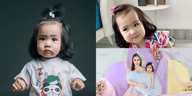6 Potret Briell Anak Momo Geisha at the Age of 1 Year, Skilled in Posing and Styling