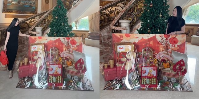 6 Portraits of Chinese New Year Hampers from Sisca Kohl's Family That Make You Shake Your Head, Large Train-Shaped