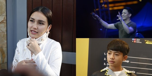 6 Portraits of Supernatural Appearances in Celebrity Photos, Ayu Ting Ting and the Terrifying Figure of a Grandmother - Giant Hand on Ariel NOAH's Shoulder